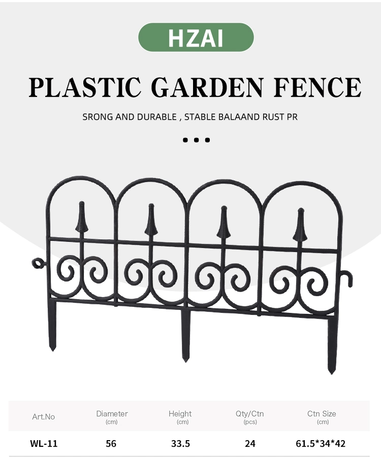 Protective Guard Edging Decor Garden Fence Edging for Garden Fence Edging Decorations Garden