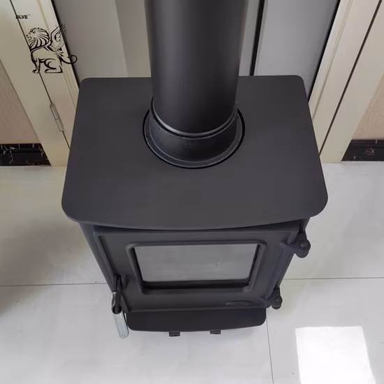 Esschert Design CSX4 Wood Firewood Cast Iron Wood Burner Burning Stove Fire Place Fireplace