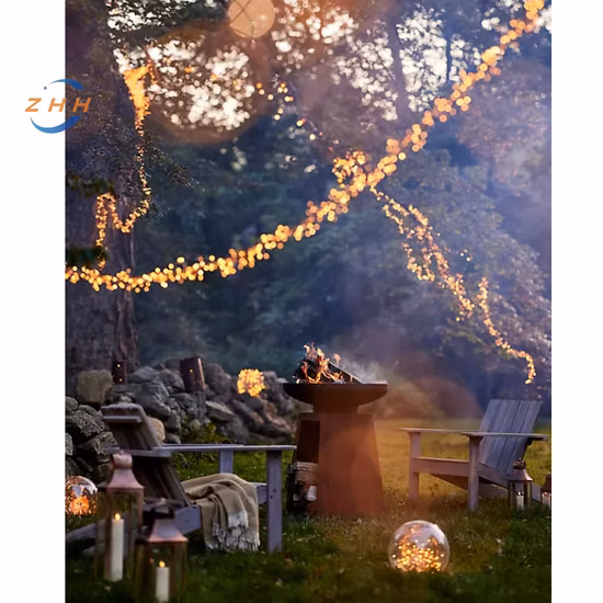 Corten 강철 사각 장식 야외 가스 화덕