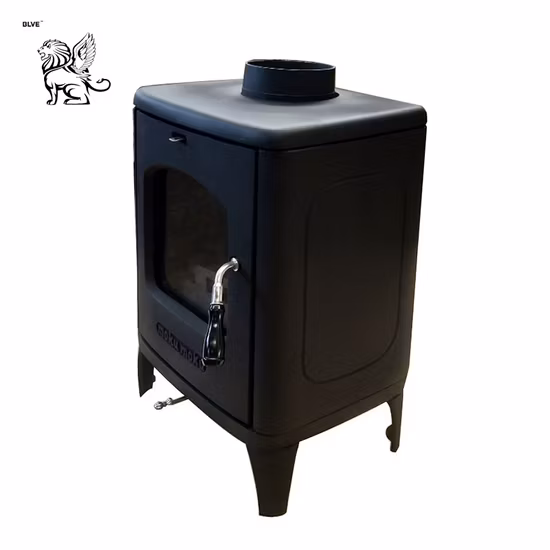 Esschert Design CSX4 장작 장작 주철 장작 버너 버너 벽난로 벽난로